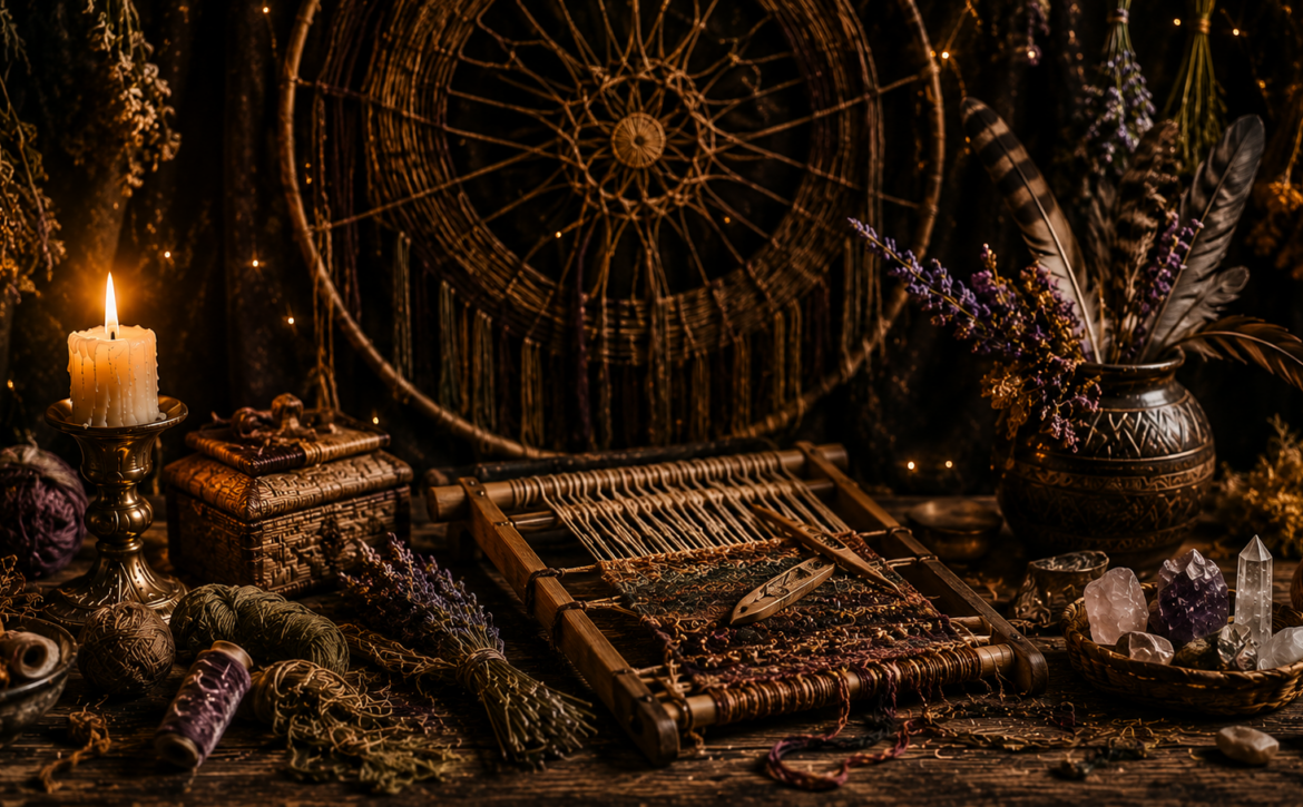 O Despertar da Tecelã: A Magia Ancestral nas Mãos de Angélica