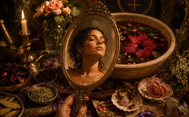 O espelho de Vênus: beleza, mitologia, ervas e um ritual simples para você fazer na sua casa e trazer estrutura para sua vida amorosa