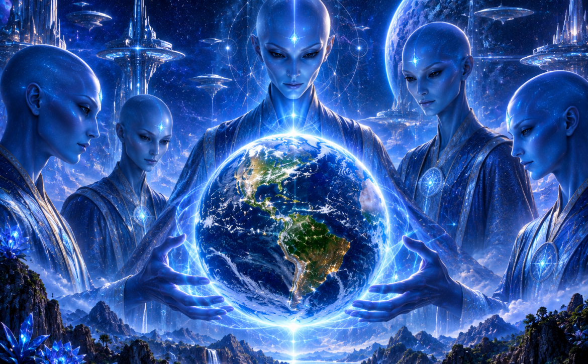 A Terra: A Joia Azul Vista pelos Arcturianos